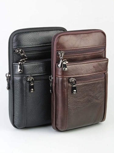 YO Сумка мужская "131-6" б/н (нат. кожа)