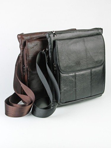 YO Сумка мужская "5806" б/н (нат.кожа)