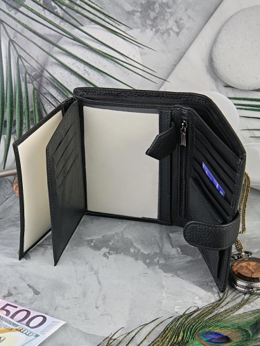 YK Обложка для документов+кошелек "001-208-3240" б/н (нат. кожа) 