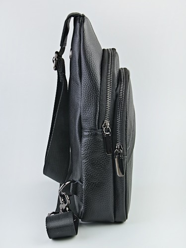 YO Сумка нагрудная мужская "LPX037" (нат.кожа)