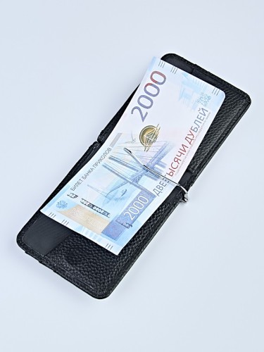 YO Зажим для денег "0626" (нат.кожа) 