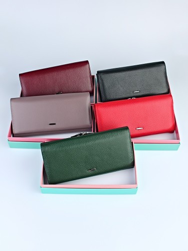 043 Кошелек женский "9901" (нат.кожа)