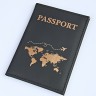 Обложка на паспорт "Travel 9#" (эко-кожа) Обложка на паспорт "Travel 9#" (эко-кожа)
